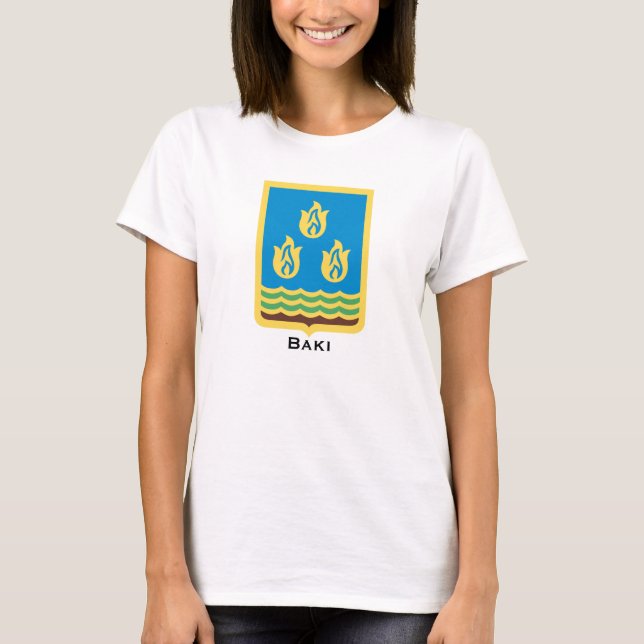 Baku  Coat of Arms T-Shirt (Front)