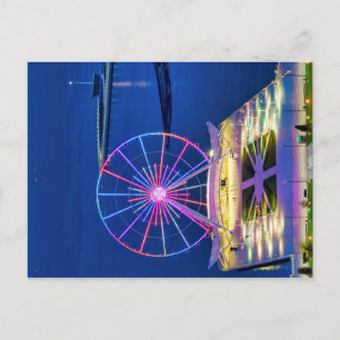 Baku ferris wheel postcard