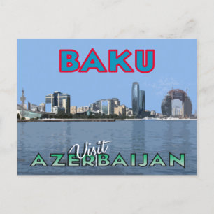 Baku, Visit Azerbaijan Postcard