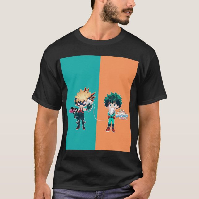 bakugou cover part + bakudeku stuff T-Shirt (Front)