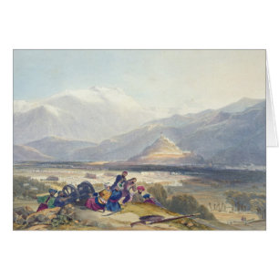 Bala Hissar and City of Kabul with the British Can