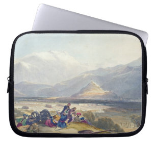Bala Hissar and City of Kabul with the British Can Laptop Sleeve