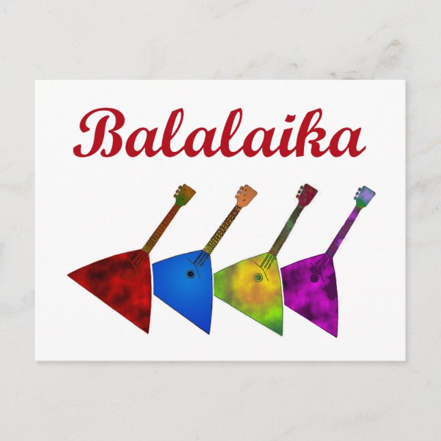 Balalaika Postcard (Front)