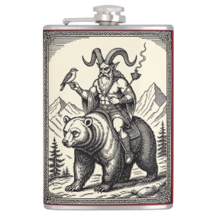 Balan Herald of the Mountain Path Hip Flask