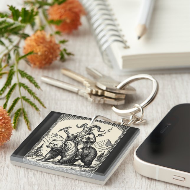 Balan Herald of the Mountain Path Key Ring (Front Right)