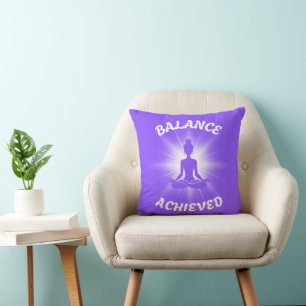 Balance Achieved Lotus Pose Cushion