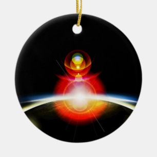 Balance ceramic ornament