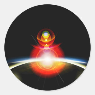 Balance  classic round sticker