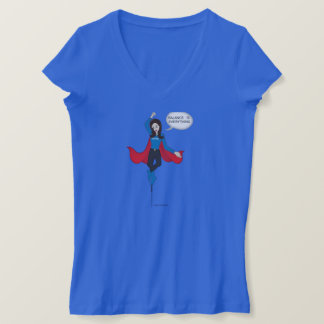 'Balance is everything' Cartoon t-shirt