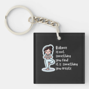 Balance Key Ring