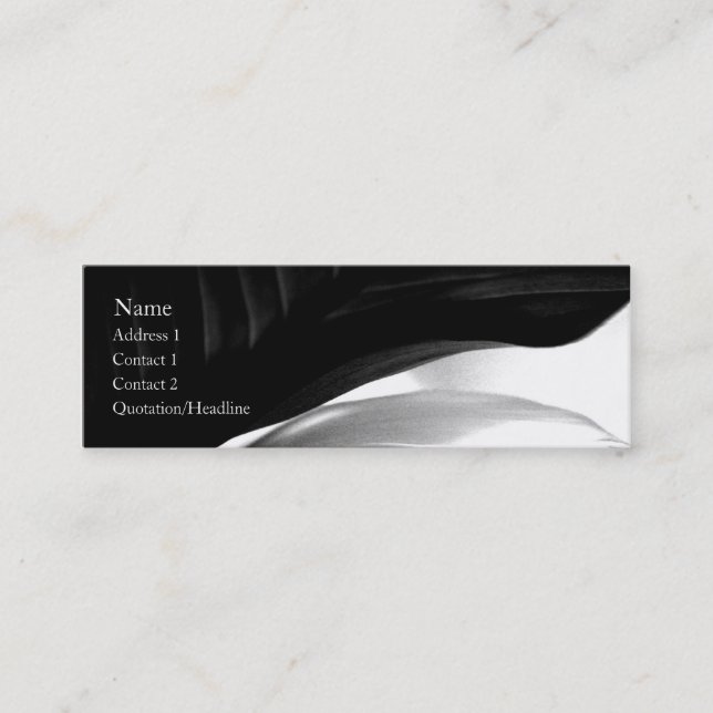 Balance Mini Business Card (Front)