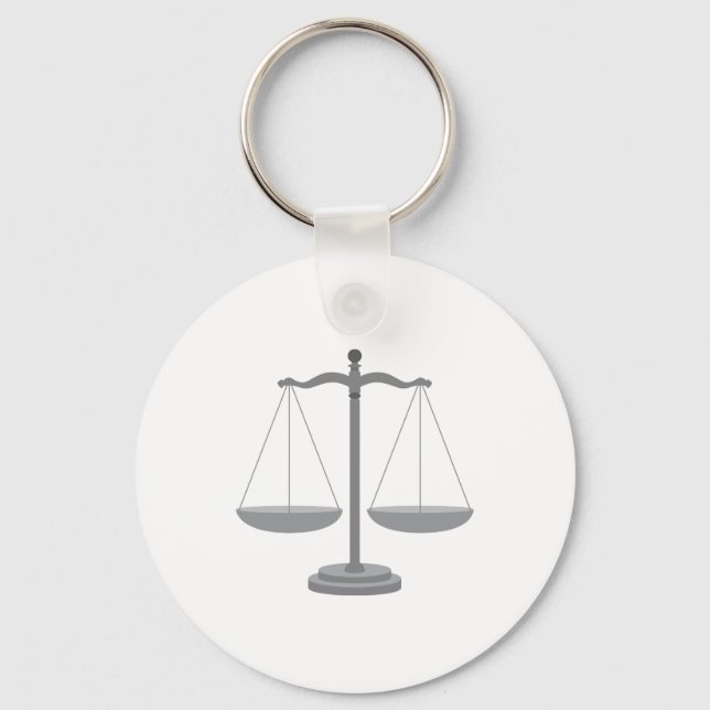 Balance Scale Key Ring (Front)