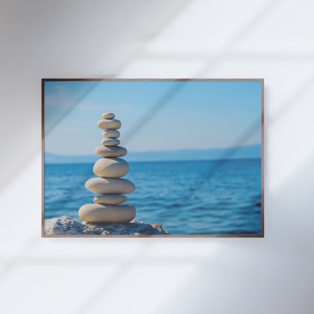Balance Stones Zen Minimalist Wall Art (Creator Uploaded)