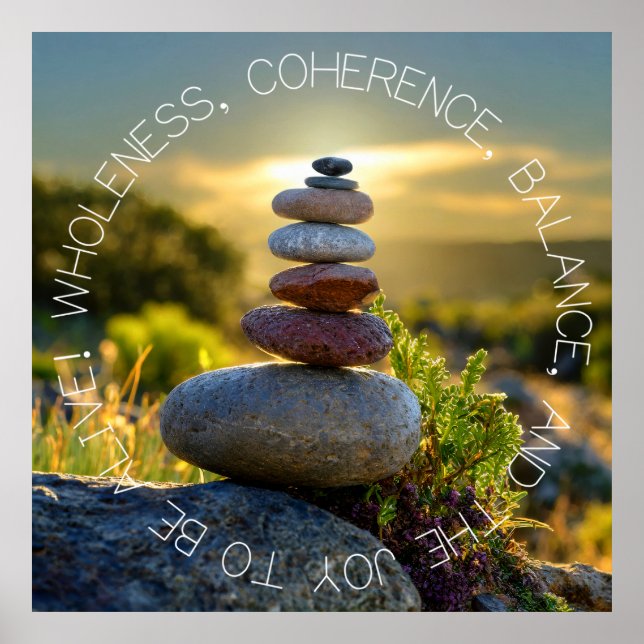 Balance Uplifting Poster (Front)