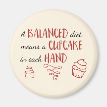 Balanced Diet Cupcake