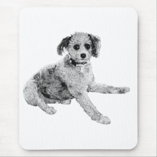 Balanced Focus, Textured Calm Mouse Pad