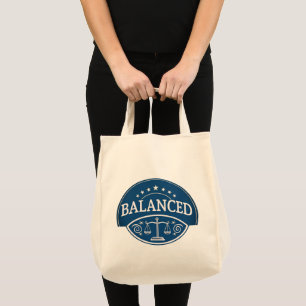Balanced Grocery Tote Bag