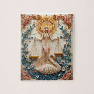 Balanced Libra Scales - Paper Quilling Jigsaw Puzzle