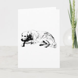 Balanced Lines Convey Thoughtful Kindness Card