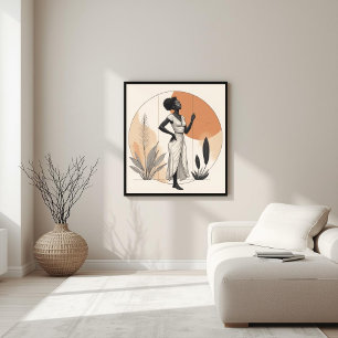 Balanced Nature – Botanical Feminine Artwork X Poster