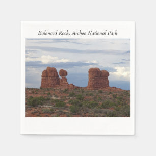 Balanced Rock, Arches National Park Napkin