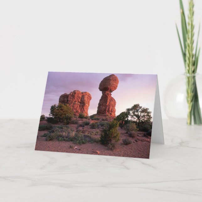 Balanced Rock Card (Front)