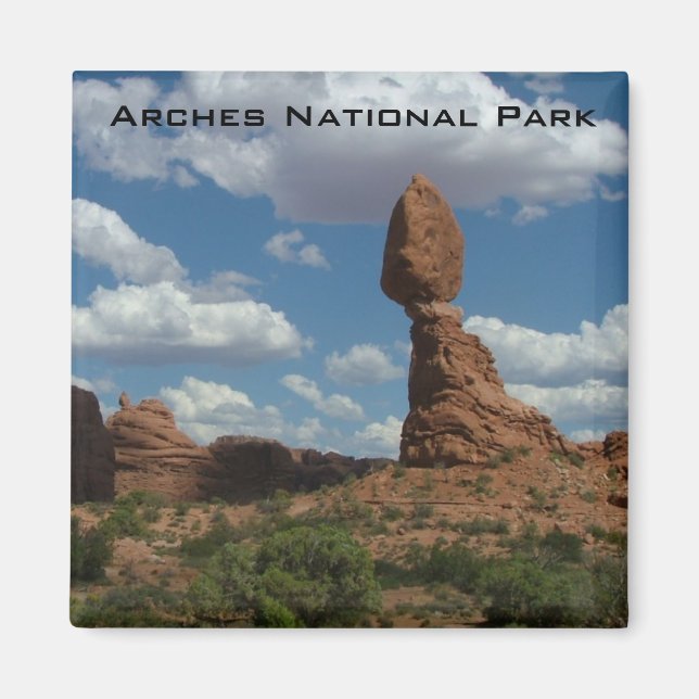 Balanced Rock Magnet (Front)
