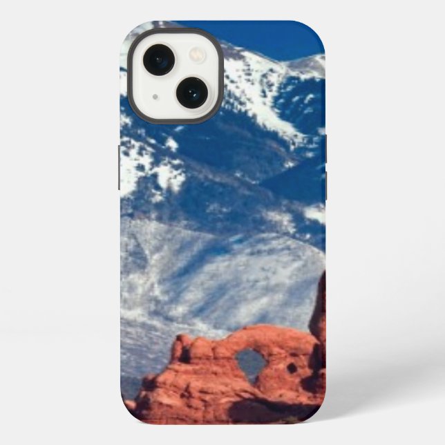 Balanced Rock Trail iPhone Case (Back)