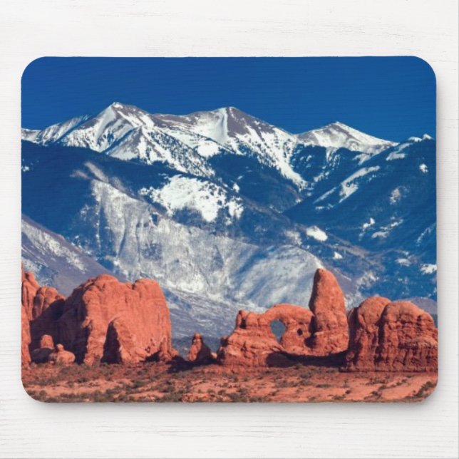 Balanced Rock Trail Mouse Pad (Front)