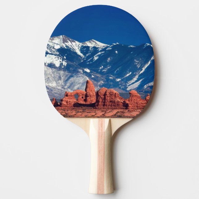 Balanced Rock Trail Ping Pong Paddle (Front)