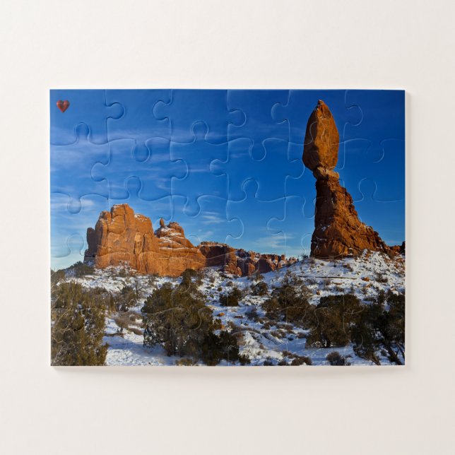 Balanced Rock Utah Jigsaw Puzzle (Horizontal)