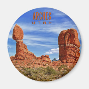 Balanced rock Utah Magnet