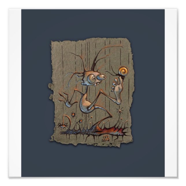 Balanced Snail, Photo Print (Front)