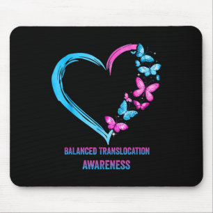 Balanced Translocation Heart Awareness Gifts  Mouse Pad