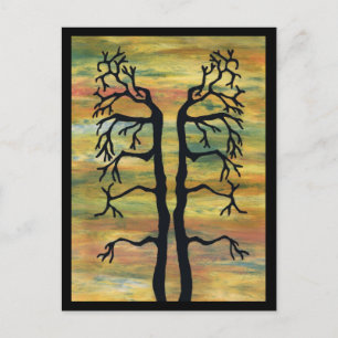 balanced trees postcard