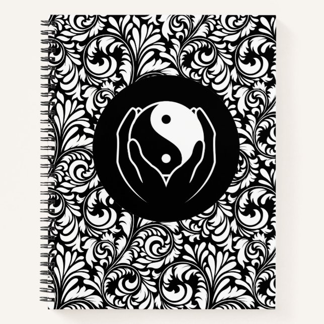Balanced Yin Yang Notebook (Front)