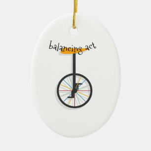 Balancing Act Ceramic Tree Decoration