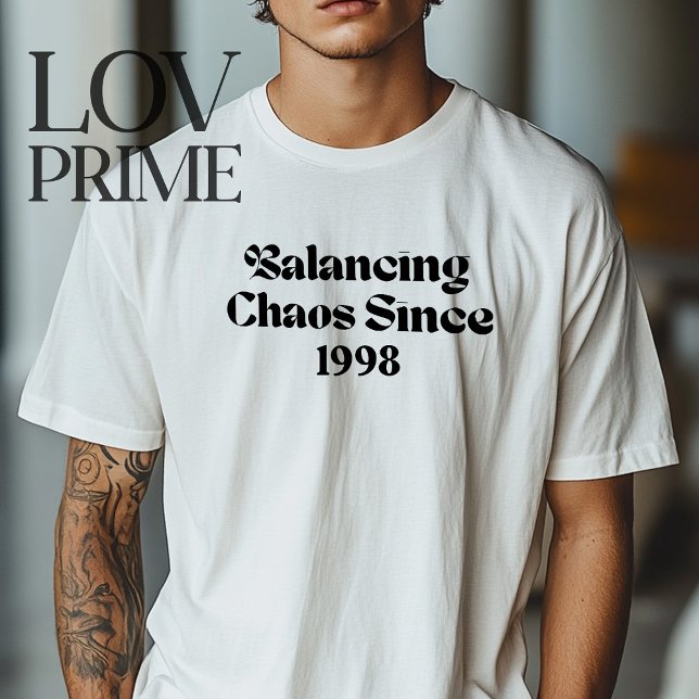 Balancing Chaos Funny T-Shirt (Creator Uploaded)