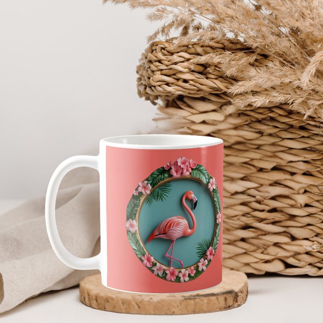 Balancing Flamingo Coffee Mug (Creator Uploaded)