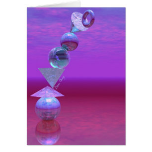 Balancing - Fuchsia and Violet Equilibrium