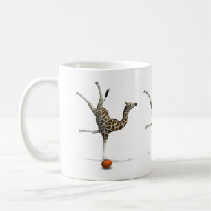 Balancing Giraffe Coffee Mug