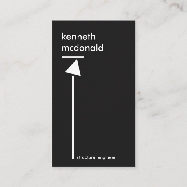 Balancing Pillar Triangle Platform Engineering Business Card (Front)