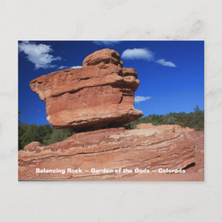 Balancing Rock ~ Colorado Postcard