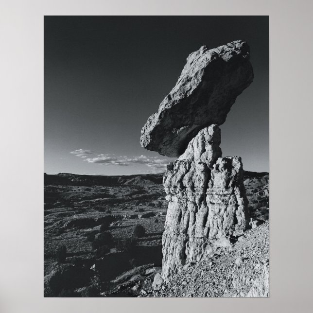 Balancing Rock, New Mexico Poster (Front)