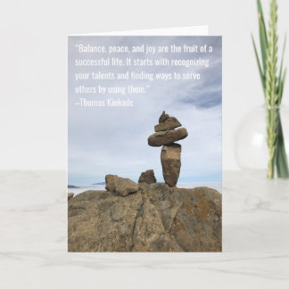 Balancing Rocks Quote Card