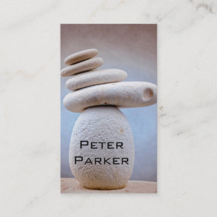 Balancing Stones Square + your ideas Business Card