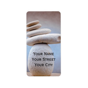 Balancing Stones Square + your ideas Label