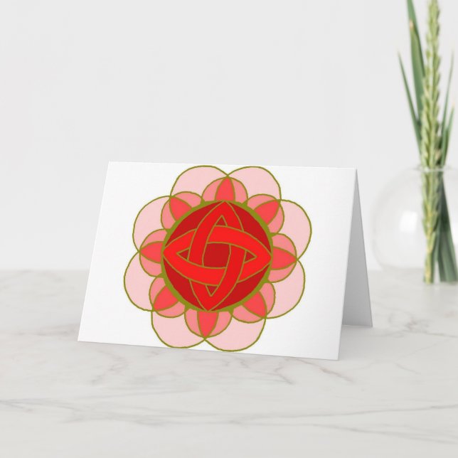 "Balancing the Root Chakra" Note Card (Front)
