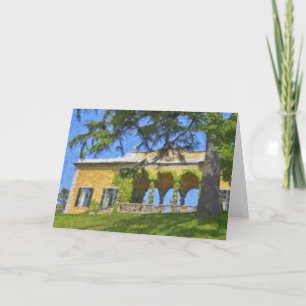 "Balbianello's Balaustre, Italy" Greeting Cards