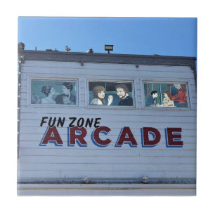 Balboa Fun Zone, Newport Beach, California Ceramic Tile
